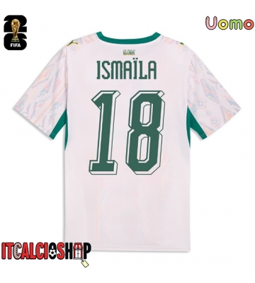 Senegal Ismaila Sarr #18 Prima Maglia Mondiali 2026 Manica Corta